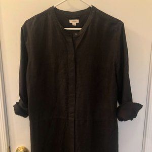 Aritzia Wilfred Silk Button Up Dress